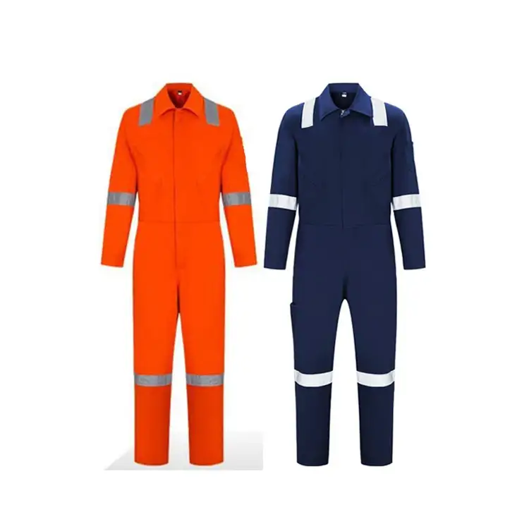 Custom High-Visibility Mechanic High-Reflectivity Safety Coveralls 1