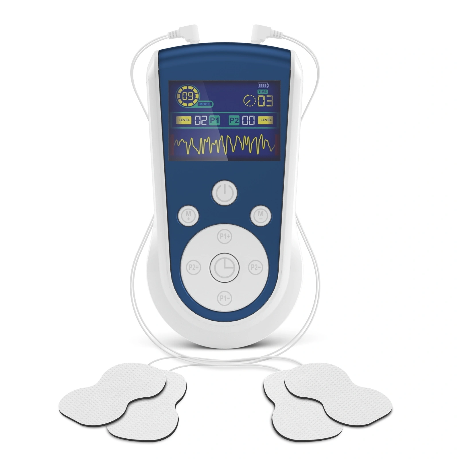 Rechargeable Tens Unit Pulse Stimulator Electric Massager Class II 1
