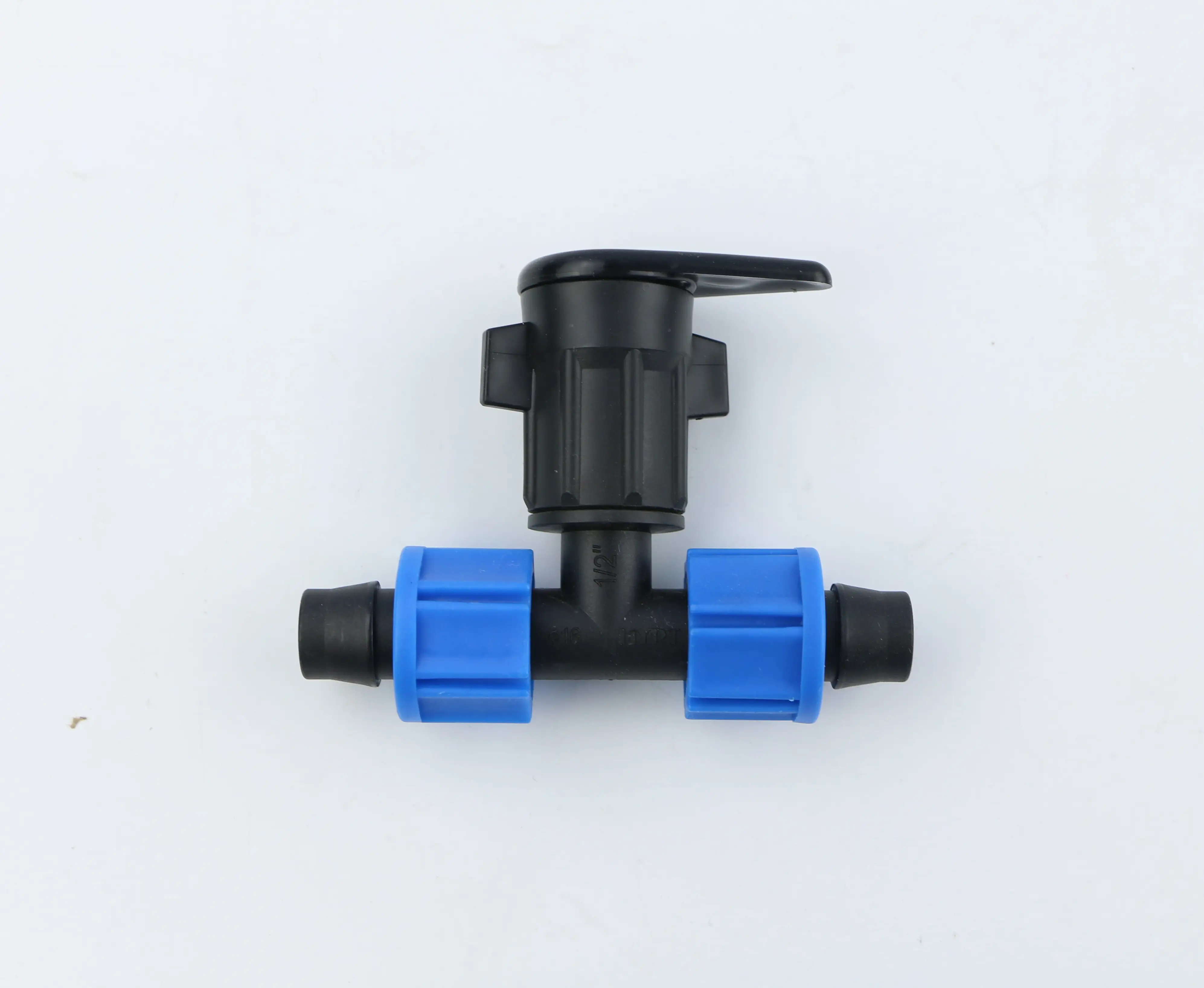 16/20mm节水锁紧螺母三通接头，适用于灌溉 1