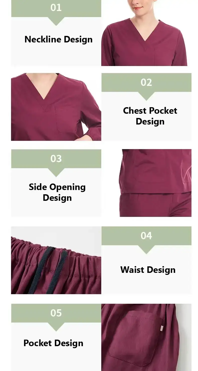 Wholesale Work Clothes Caregiver Uniform Wholesale - MINGBAI 4