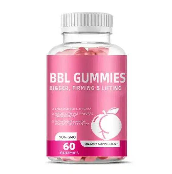 OEM BBL Butt/Hip Enlargement Gummies 400mg 60ct Glucosamine 1