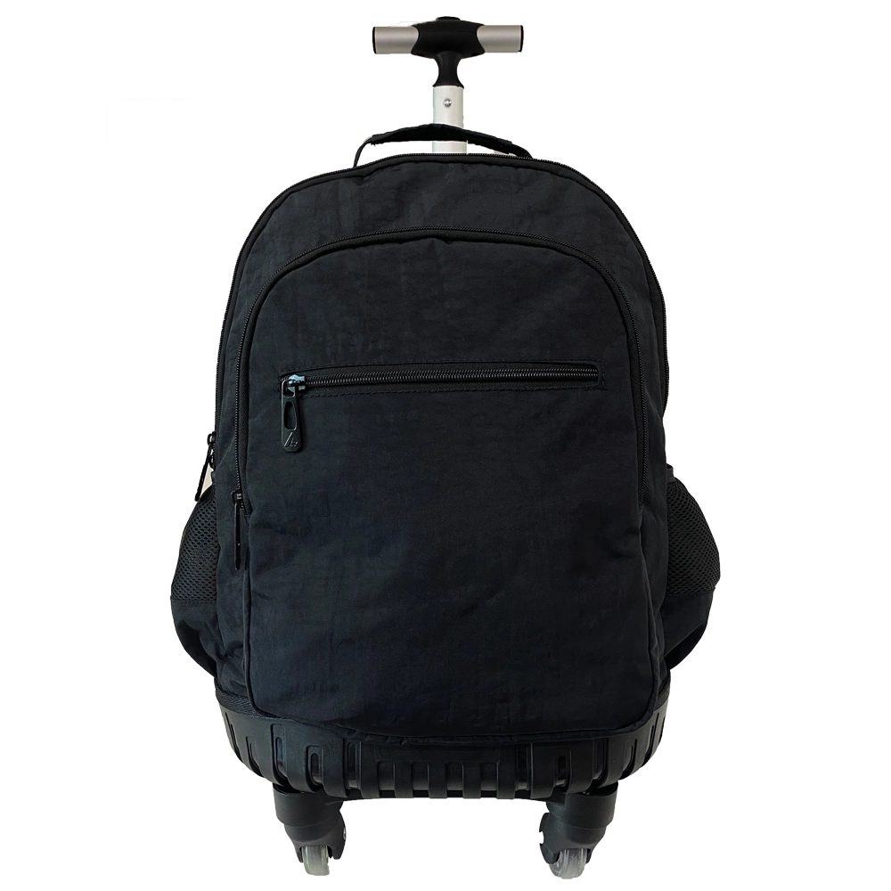 Fsy bag factory New Arrival Nylon 18 Trolley Backpack For Youth Student Wheeled School Bags Pull Rod Bag To Business Travel Waterproof 1