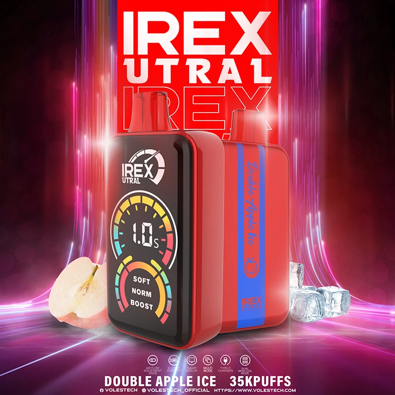 2024 Hot Irex Utral Vape with Screen Three Modes Disposable E Cigarette 35K Puffs 35ml Vaporizer Dual Mesh Coil Jn - Rahdm Tornado and Wholesale I Vape 1