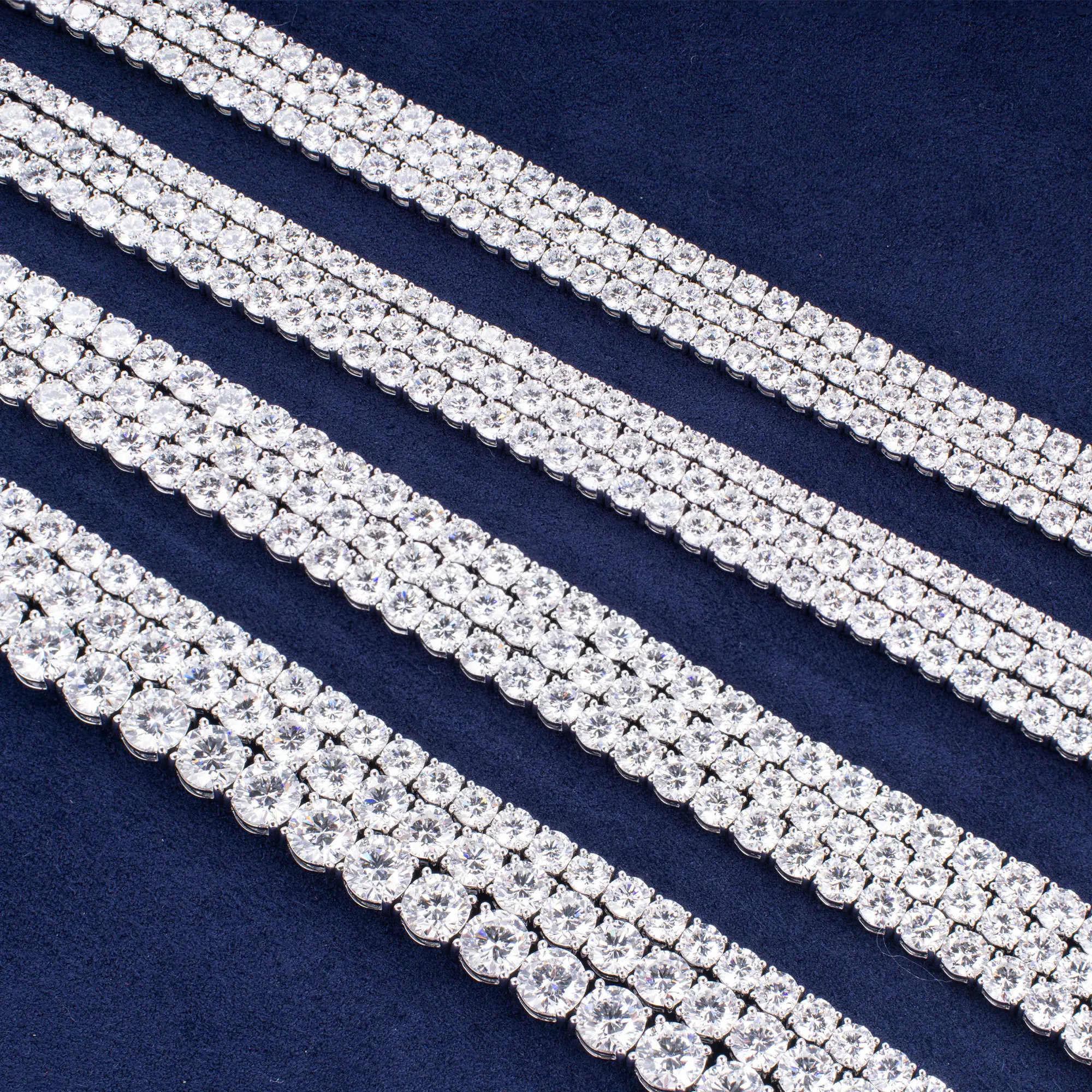 Lab Diamond Bracelet by DKL Jewelry 6