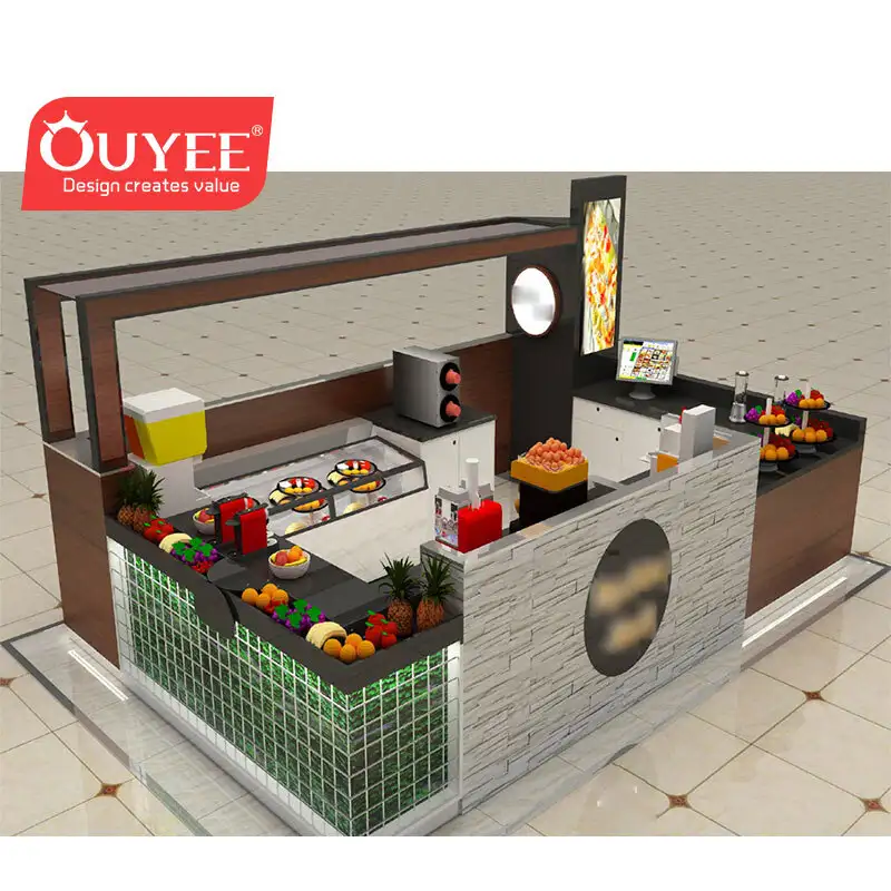 مصنع متخصص في تصنيع أكشاك المقاهي والمراكز التجارية الخشبية المصممة حسب الطلب 1