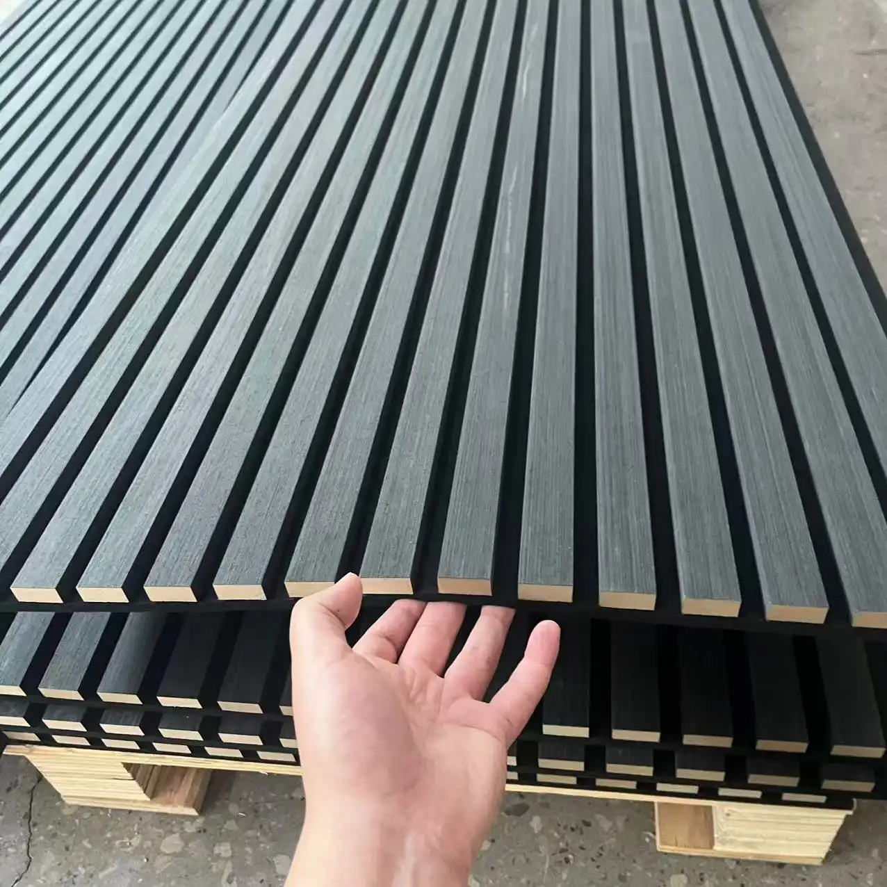 3D Wood Veneer Acoustic Panels for Wall and Ceiling with Noise Insulation 1