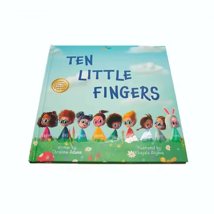 Libri personalizzati di alta qualità con copertina rigida e finitura lucida UV selettiva. 1