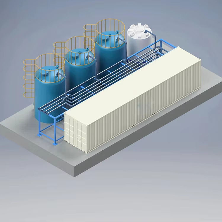 Containerized integrated deammoniation membrane equipment1 1