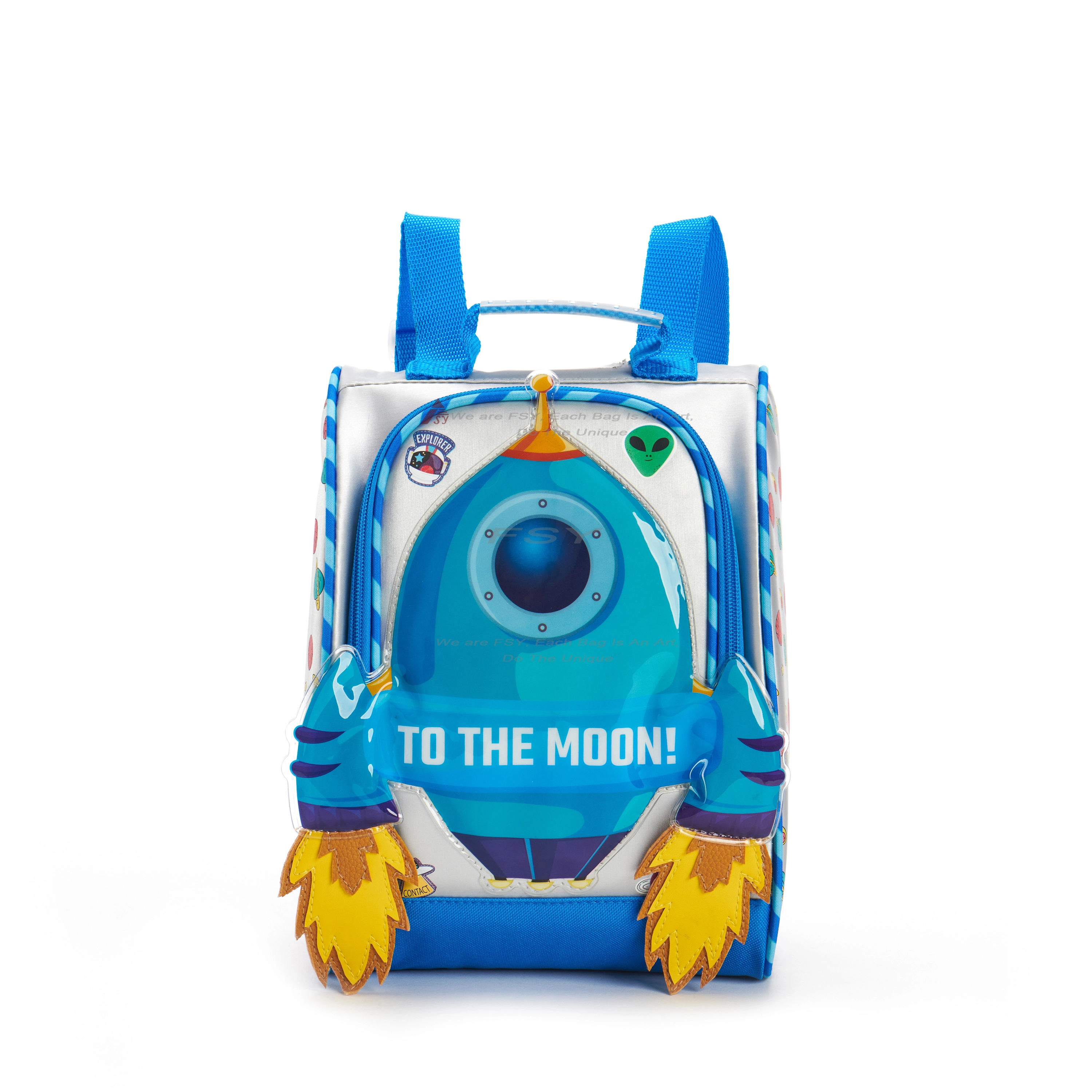 Ounier Custom Cartoon Backpacks 3d Print Children Lunch Cooler Bag Insulated Lunch Bag For Kids Children 1