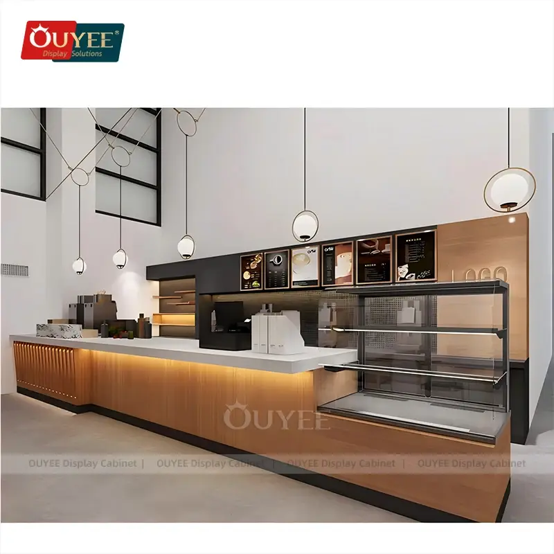 Pos Counter Design​ Custom Checkout Counters Wholesale - Ouyee 2