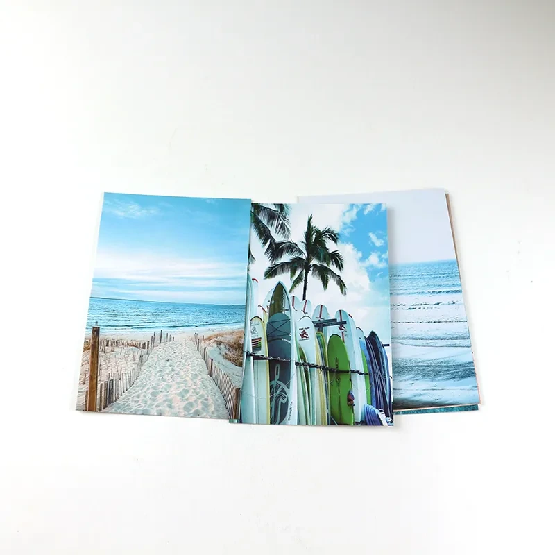 Glossy Coated Art Paper Printing Scenery Photo Post Card 1