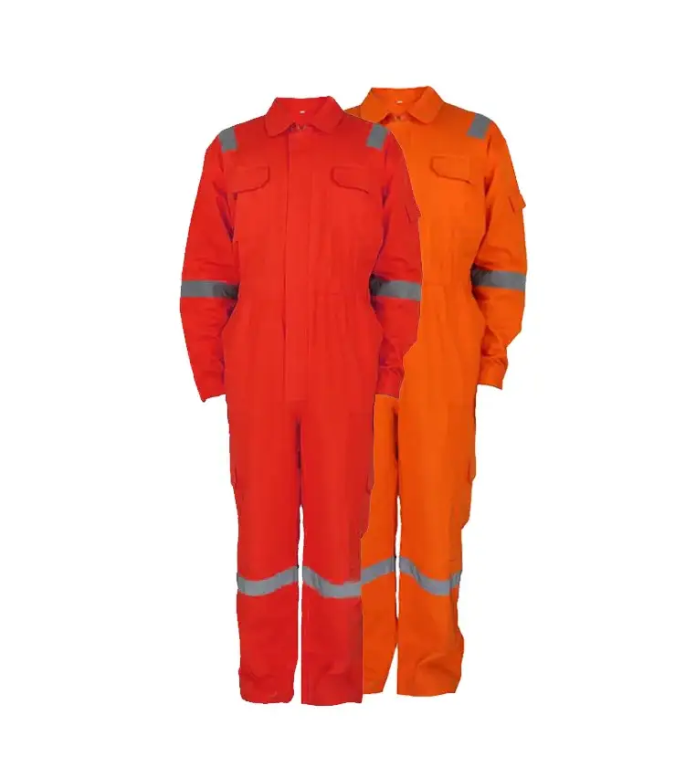 Custom Wholesale High-Visibility, High-Quality Electromechanical Engineering High-Reflectivity Coveralls 1