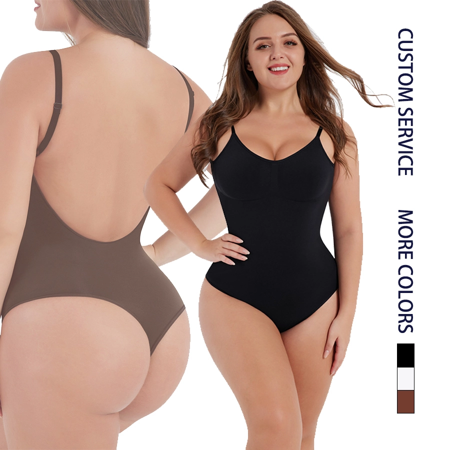 Wholesale Seamless Body Shaper Tummy Control Thong Shapewear 1