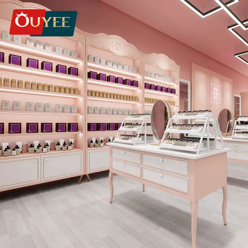 Kosmetikschrank – Regale und Vitrinen für Make-up-Shops 1