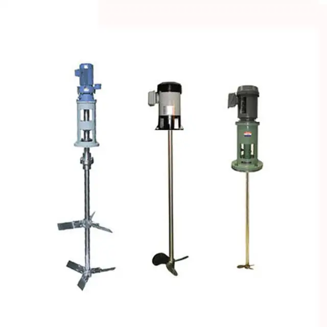 Top-Entry Auto High-Speed Agitator for Chemical Mixing, SS 1