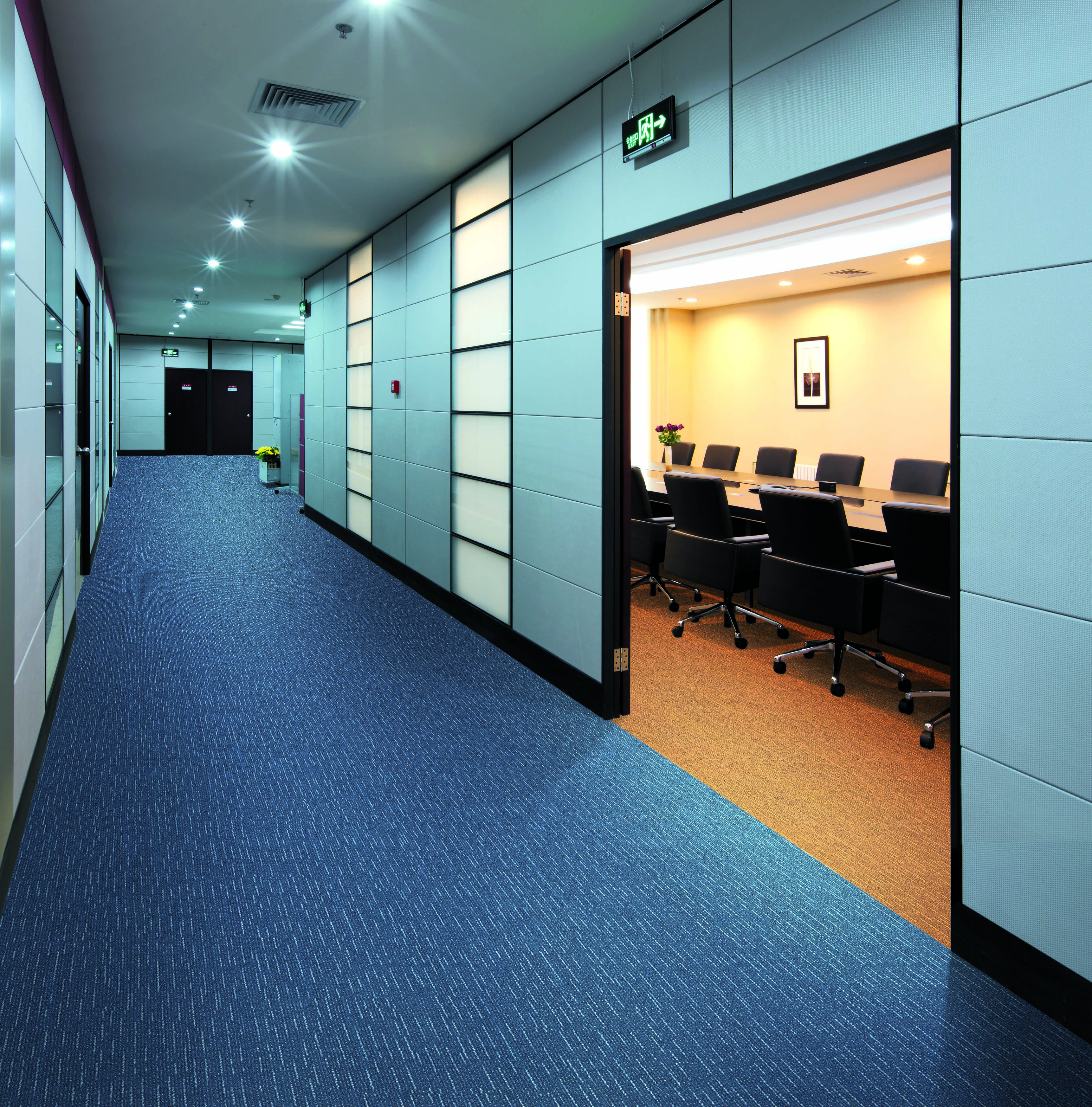 Eco-friendly Decorative Carpet Tiles - Machine Made, Tufted Design 3