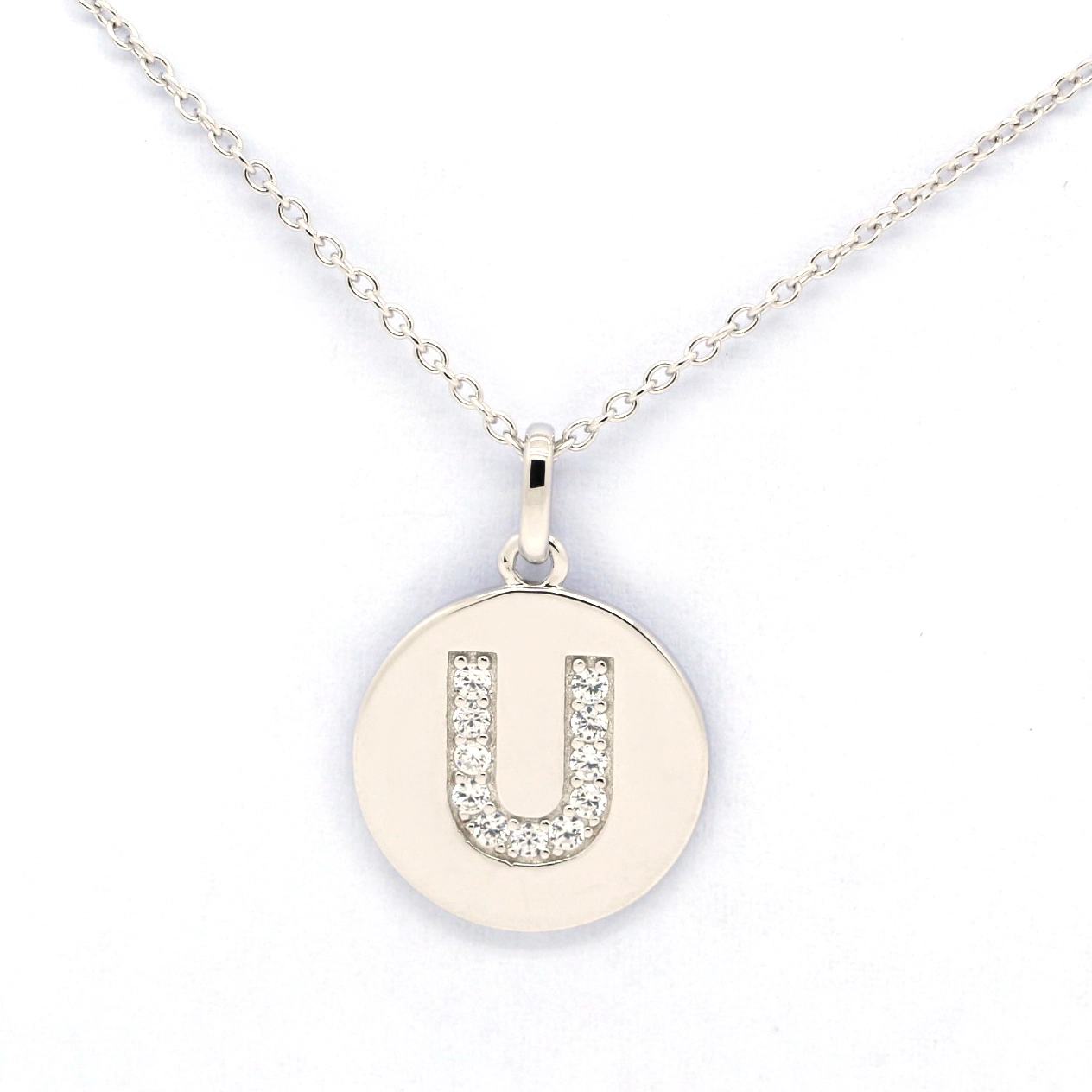 925 Silver Lab Grown Diamond Luxury Necklace Link Chain Classic Fashionable Wedding Gift Women's Fine Pendant Necklaces 1