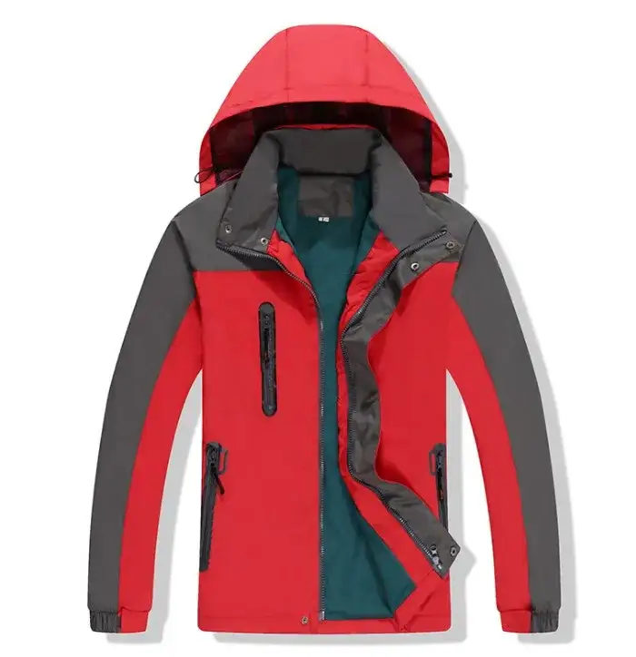 Custom Plus Size Ski Jacket Winter Waterproof Windproof With Zipper Closure Warm Jacket 1