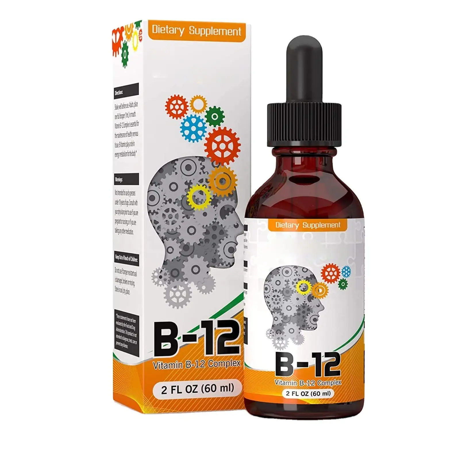 Methylcobalamin B12 Drops 5,000mcg 60ml Energy Metabolism 1