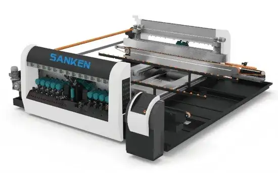 Pulidora CNC avanzada de facetas de vidrio para uso industrial: máquina de gran éxito y pulidora de facetas de vidrio. 1