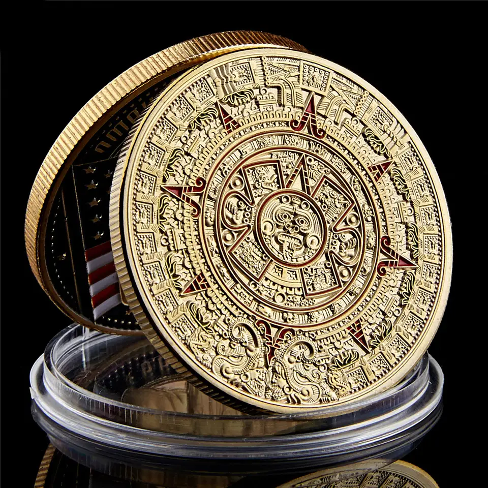 Maya Culture Custom Commemorative Coin | Collectible Challenge Coins 1