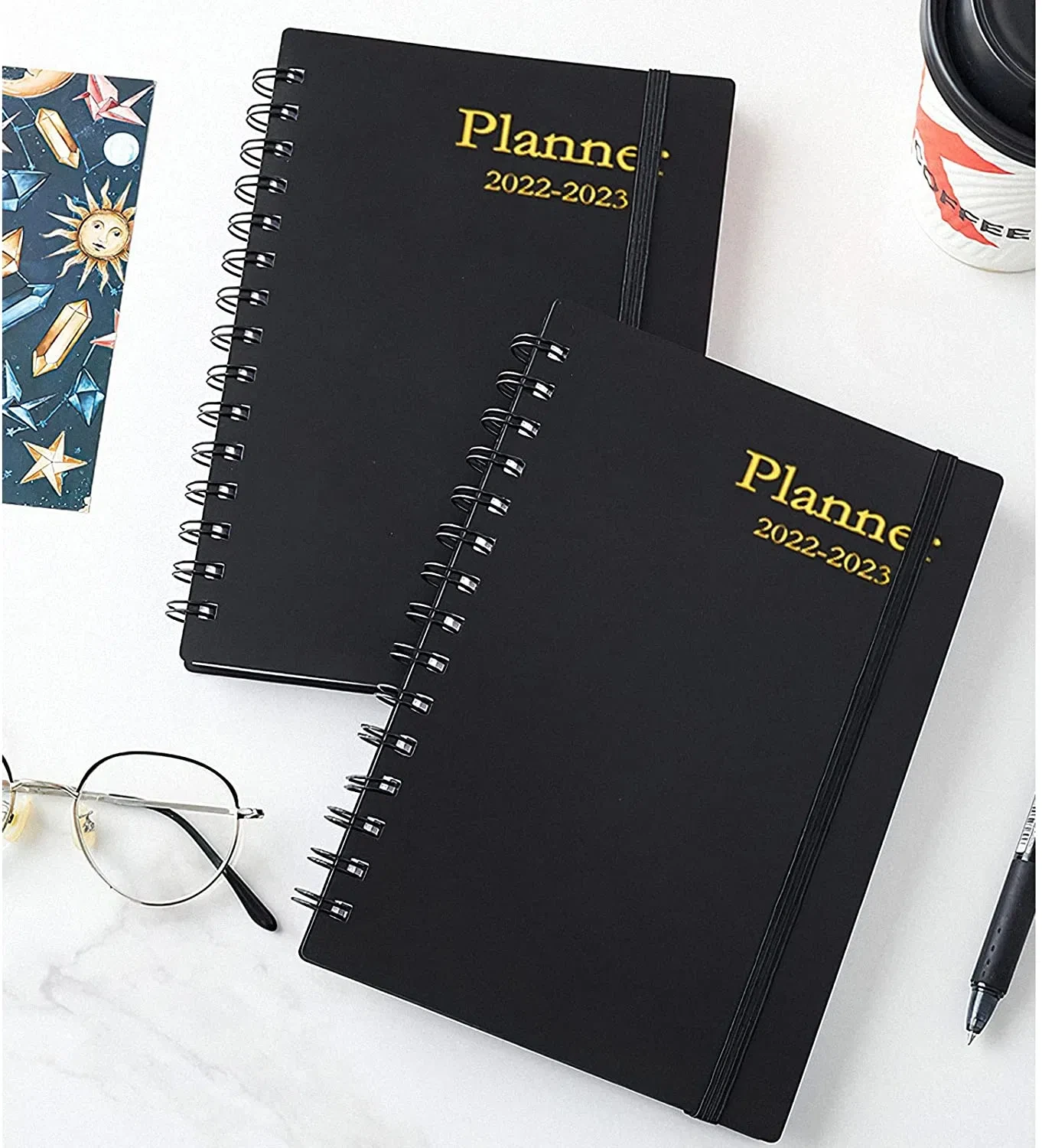 Блокнот, дневник, планировщик высокого качества с печатью. 1