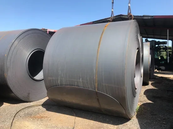 Bobina de acero al carbono laminada en caliente S235jr S355jr St37 de 2 mm, 3 mm, 5 mm y 1250 mm 1
