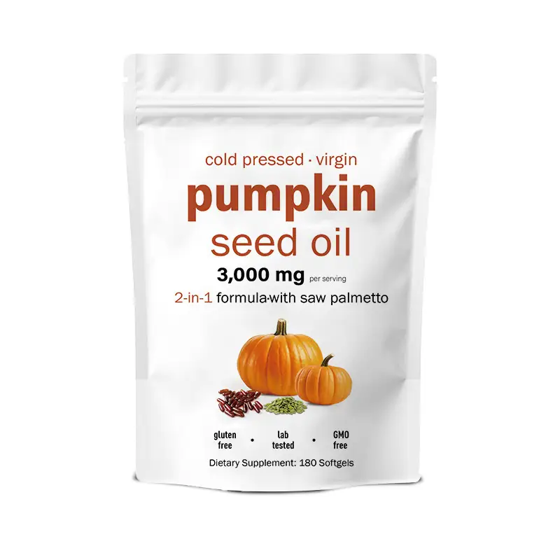 OEM Pumpkin Seed Oil Softgels 300ct China - Immune Support 1