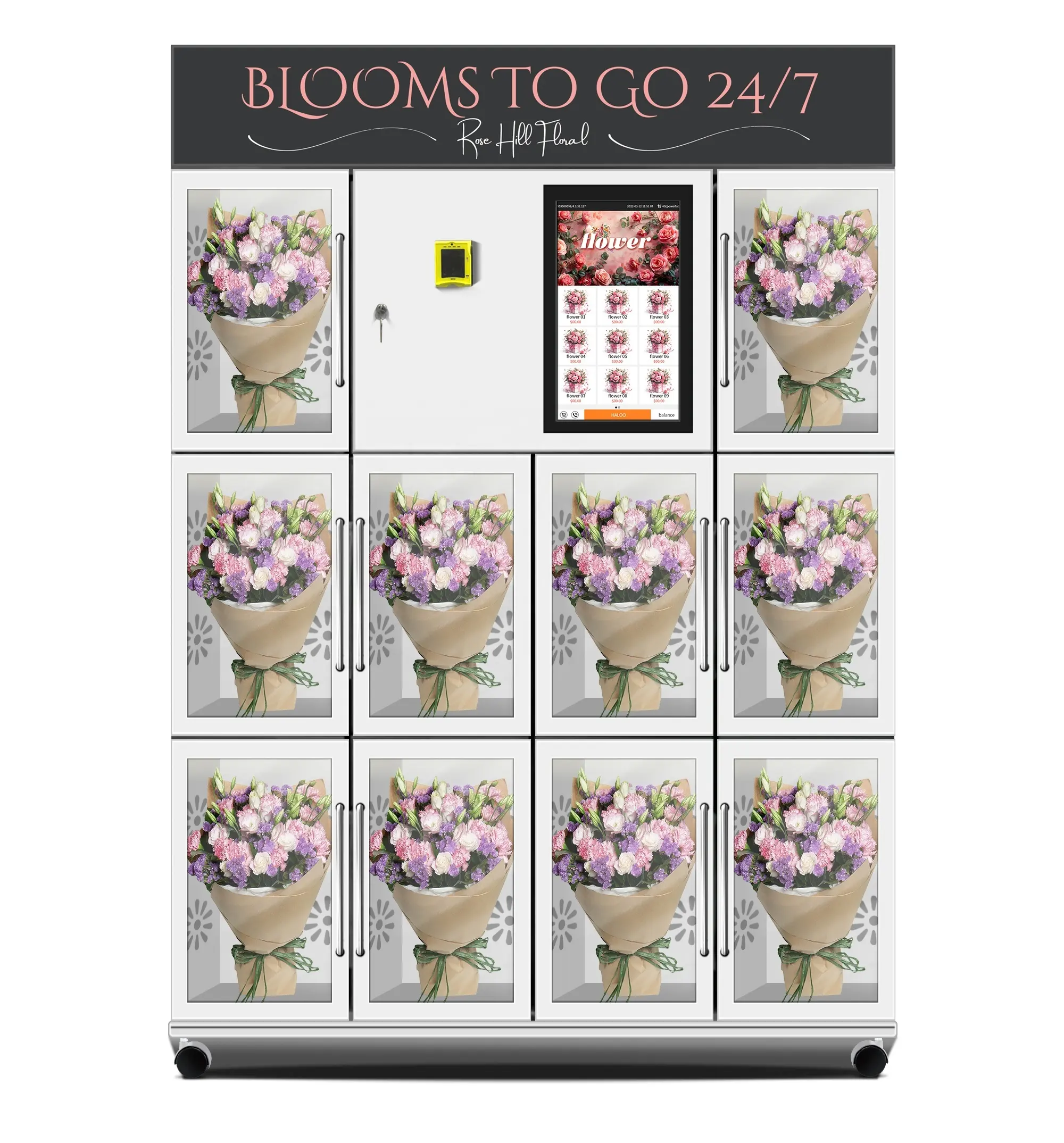Factory Direct Floral Vending Machine Supplier for Parks 5