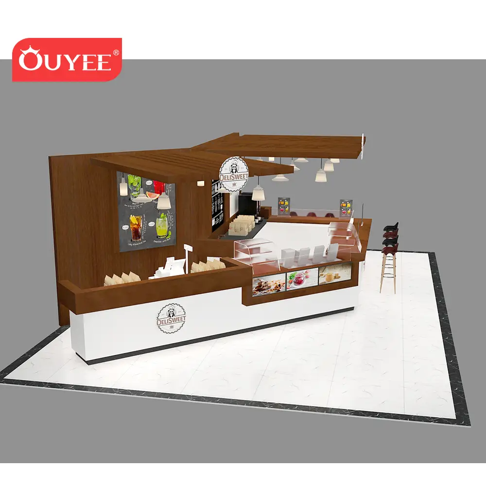 Progettazione e produzione di chioschi personalizzati per juice bar. 1