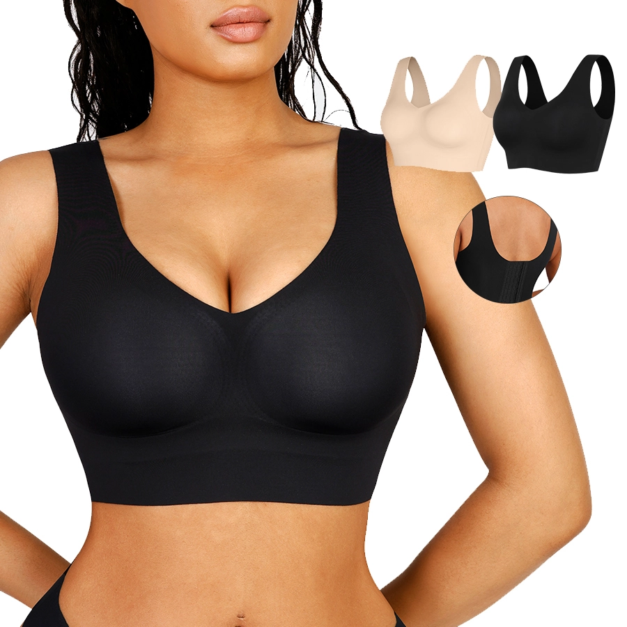 Sutiã modelador esportivo sem costura, direto da fábrica, atacado 1