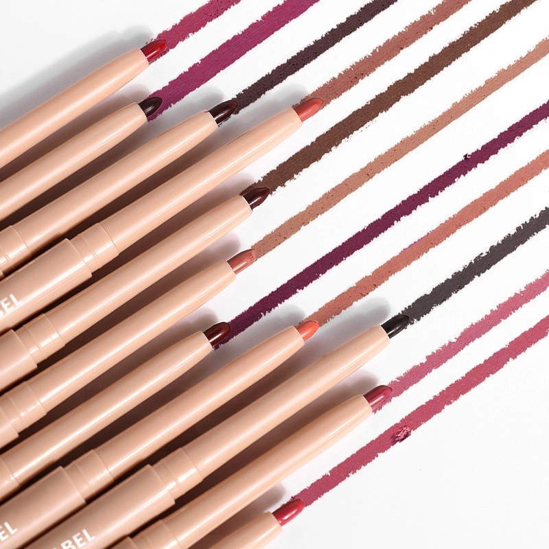 Mlm Custom Makeup Pink Lipliner Lip Liner Makeup Vegan Cruelty Free Waterproof Long Lasting Matte Creamy Lip Liner Pencil 1