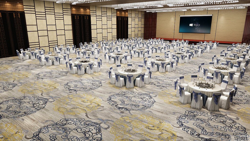 2024 Axminster Carpet - Fireproof B1 Standard for Events 4