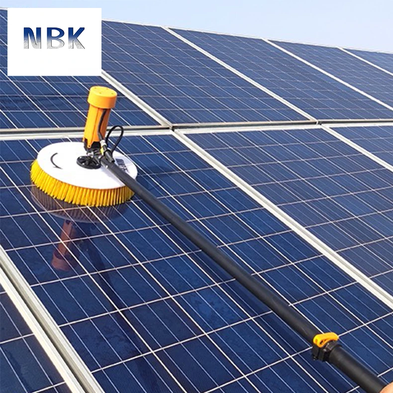Herramientas manuales para limpiar paneles solares Cepillo de limpieza solar fotovoltaico doméstico 1