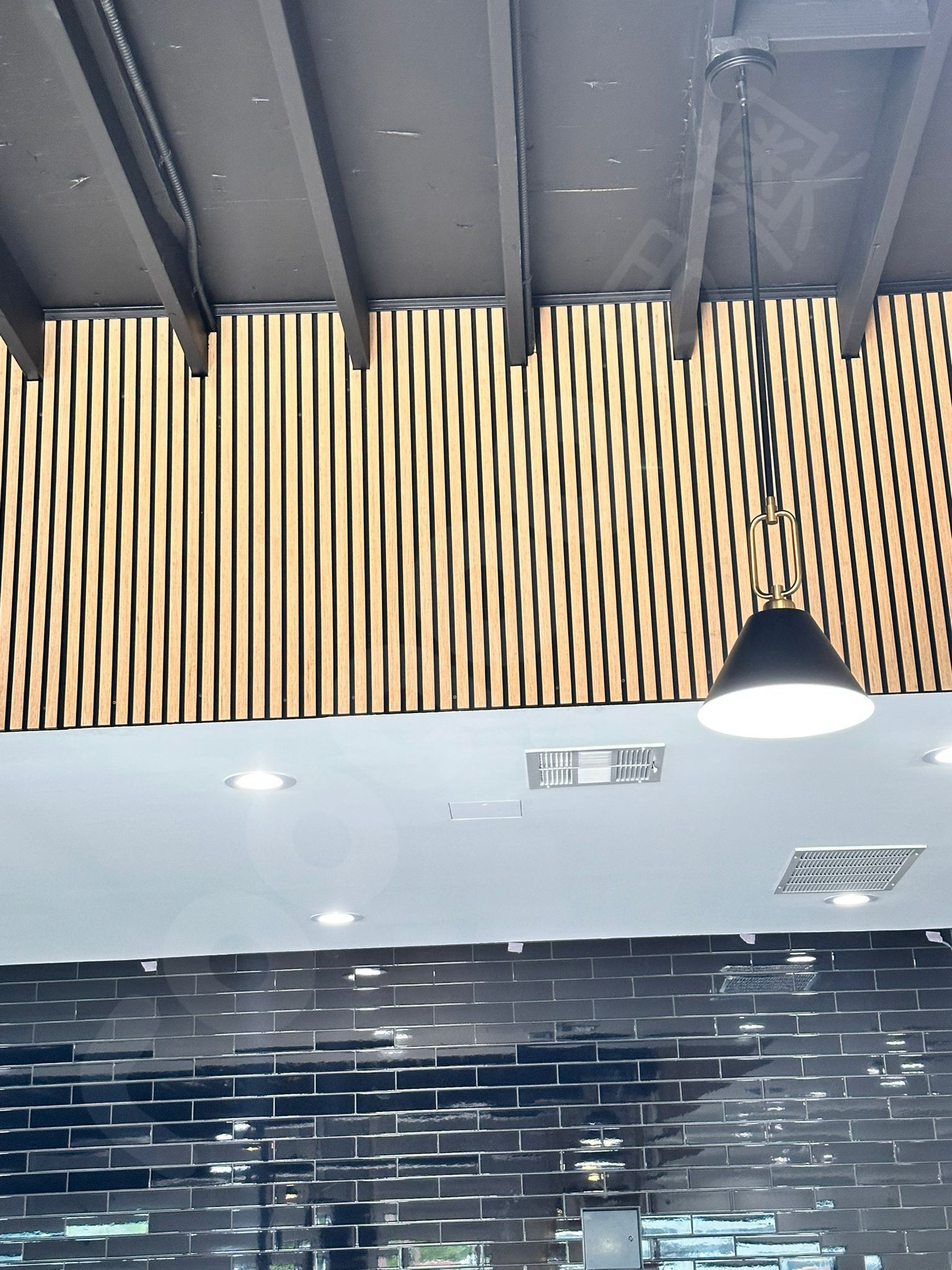 Usa Warehouse Free Shipping Natural Walnut Wood Slatted Acoustic Wall ...