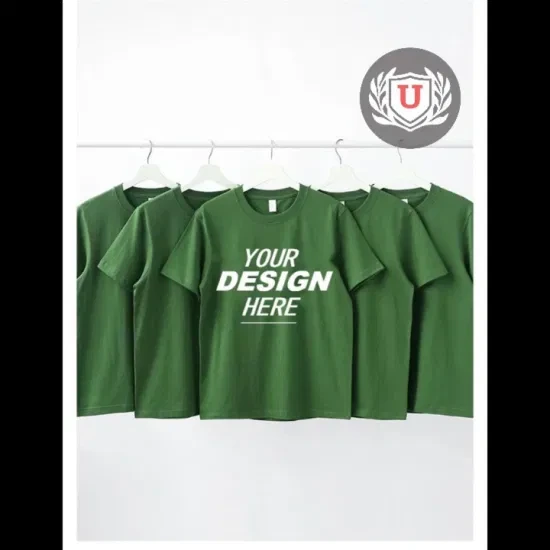 Fábrica mayorista de camisetas con logo personalizado - Impresión de logos en algodón 1