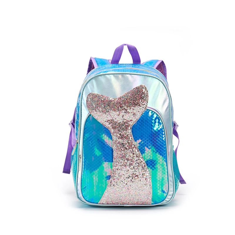 Hot Fashion custom bag design manufacturer Cartoon Kid Mermaid Backpack Lovely Animal Backpack Student Kindergarten Schoolbag 1