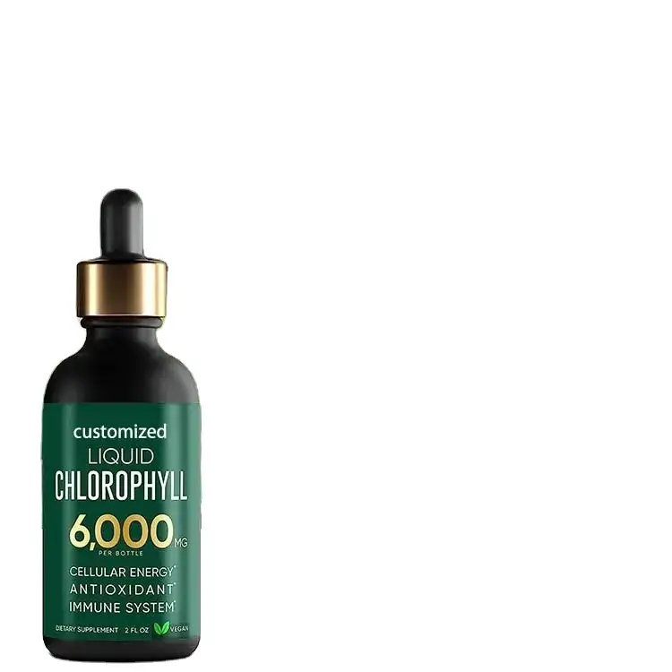 Organic Vegan Chlorophyll Liquid Drops, Antioxidant & Energy 1