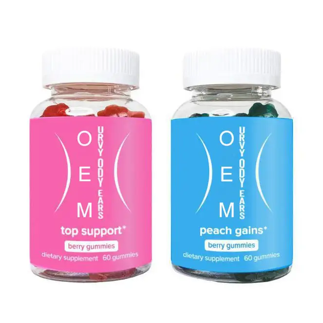 OEM ODM Berry & Peach Immune Herbal Gummies 60pcs Adult 1