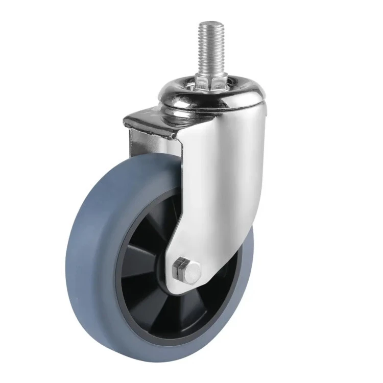 Medium Heavy Duty Tpr Industrial Removable Casters Wheel 1