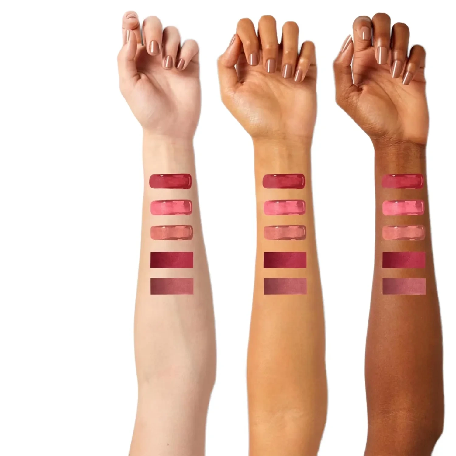 Mlm Custom Vegan Matte Brown Lip Gloss High Quality Cosmetics With Herbal Mineral Ingredients Clear Liquid Private Label Makeup 1