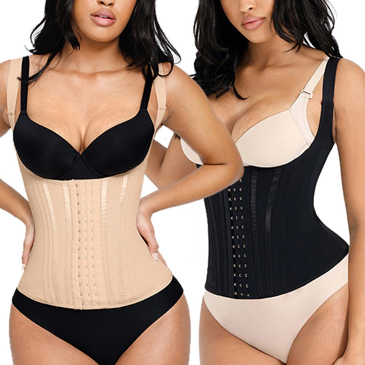 13-Steel-Bone U-Shaped Chest Waist Trainer Vest 1