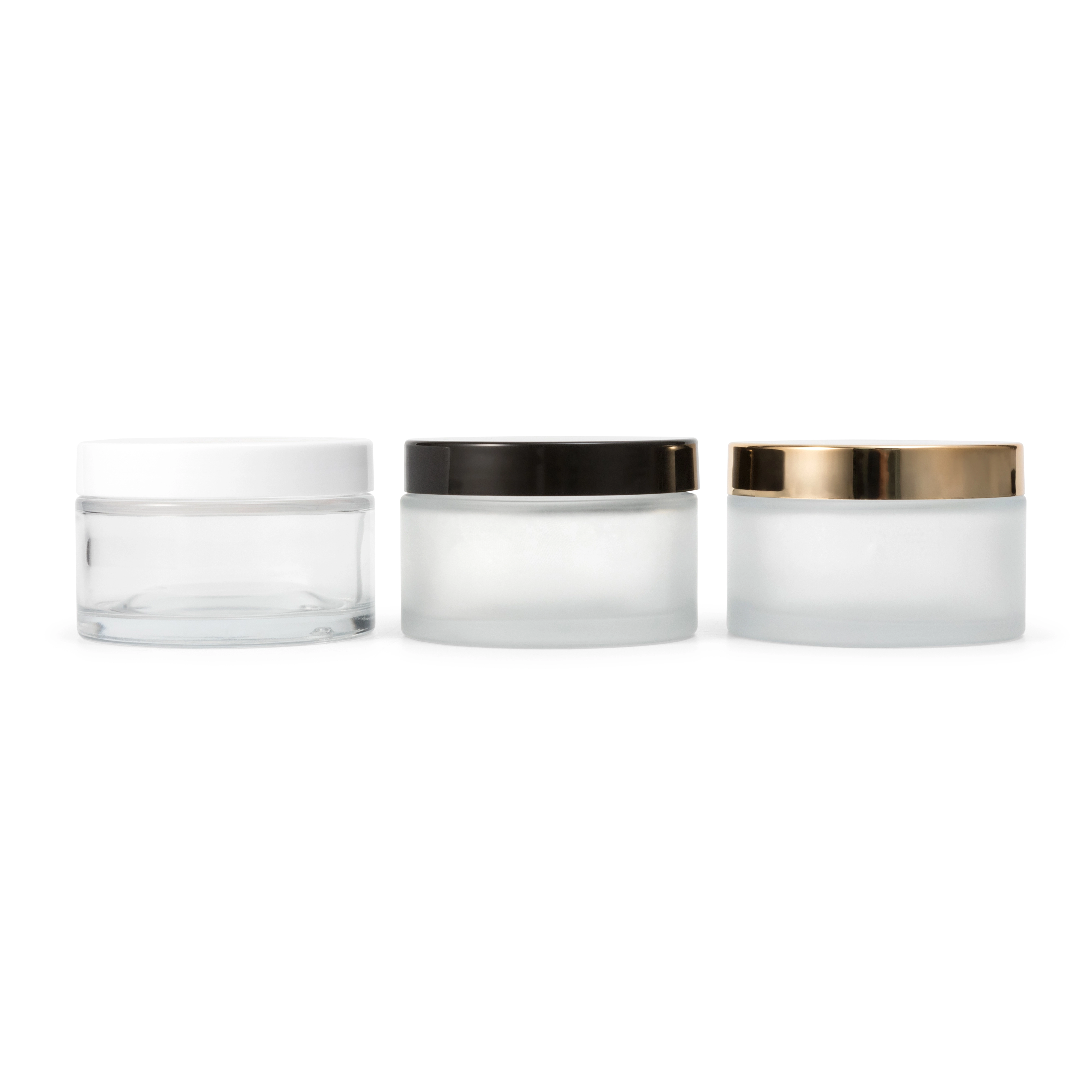 Large Capacity Face Cream Bottle with Multiple Lid Options - Customizable Color and Logo 1