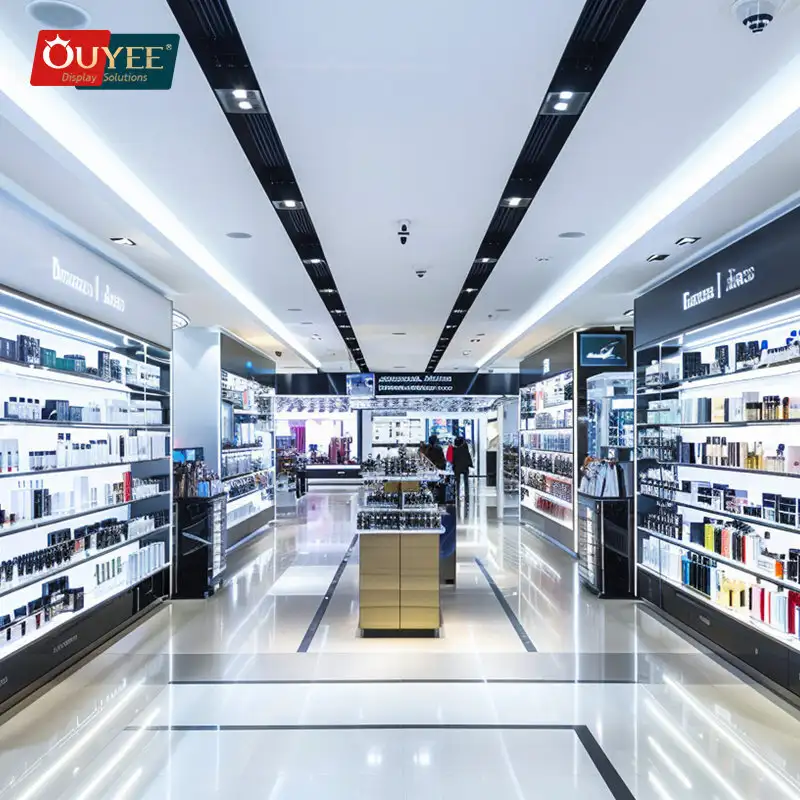 خزانة عرض وتنظيم العطور للأثاث التجاري 1