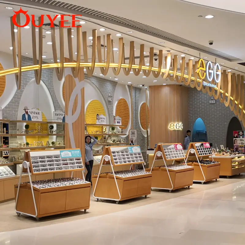 أثاث وعرض مخصص لمحلات النظارات الشمسية 1