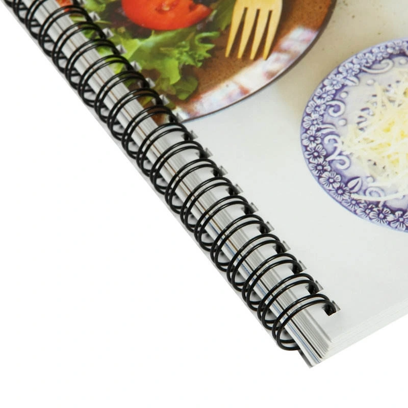 Spiral Bound Cookbook and Brochure Printing with Eco Laminate and Thick Paper 1