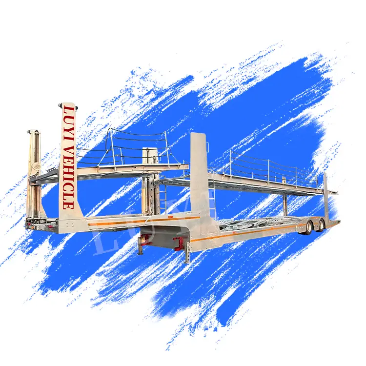 2 Axle Car Carrier Semi Trailer | LUYI 1