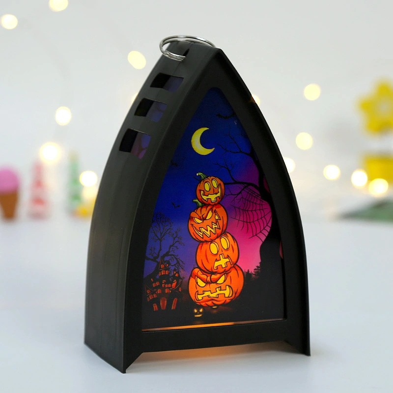 Halloween Pumpkin  LED Hand Lamp  Cute Glowing Toy for Kids Battery-Operated Party Favors GL-NGD Pumpkin Light Decor 1