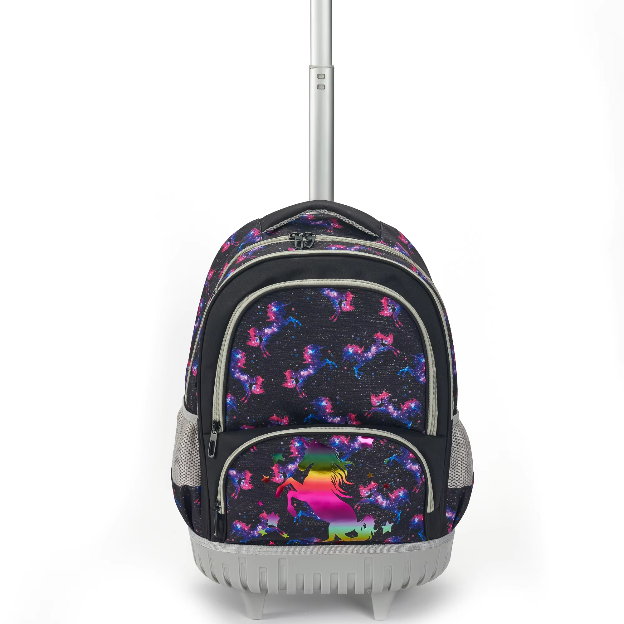 2024 Hot Selling Cartoon Kids Trolley Bag Wheeled Book Bag Children School Rolling Backpack With Wheels For Girls Boys Teen 1