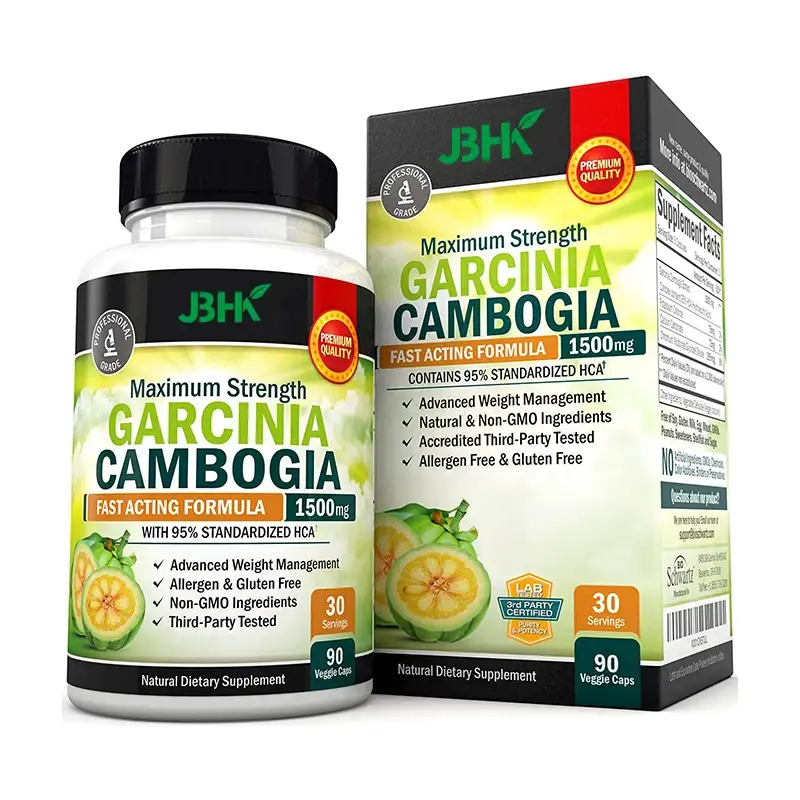OEM/ODM Garcinia Cambogia 95% Capsules for Weight Loss 1